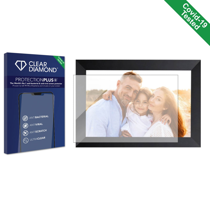 Clear Diamond Anti-viral Screen Protector for Aeezo 15.6" Digital Photo Frame