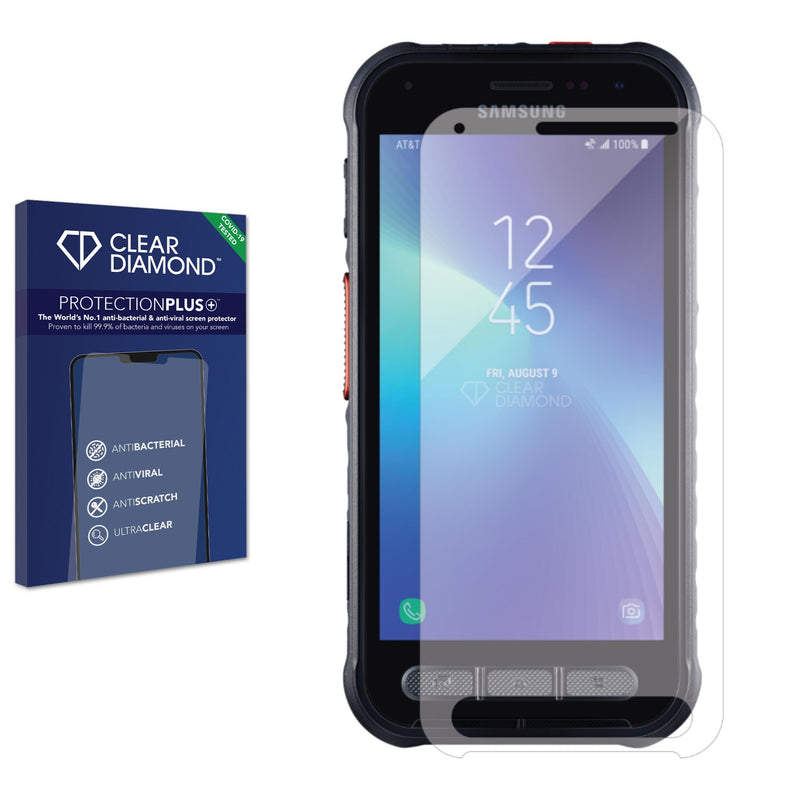 Clear Diamond Anti-viral Screen Protector for Samsung Galaxy Xcover FieldPro AT&T