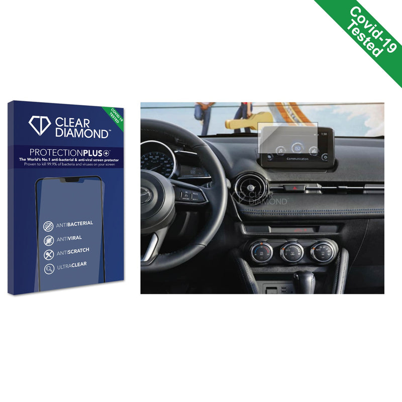 Clear Diamond Anti-viral Screen Protector for Toyota Yaris 2019 Infotainment System