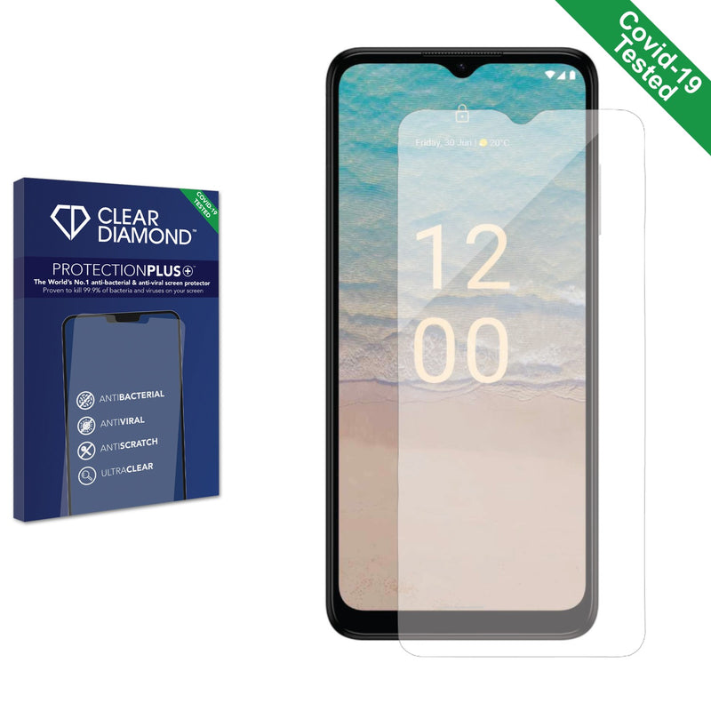 Clear Diamond Anti-viral Screen Protector for Nokia G22