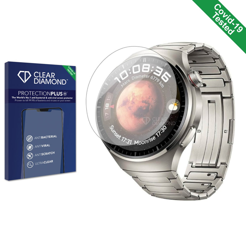 Clear Diamond Anti-viral Screen Protector for Huawei Watch 4