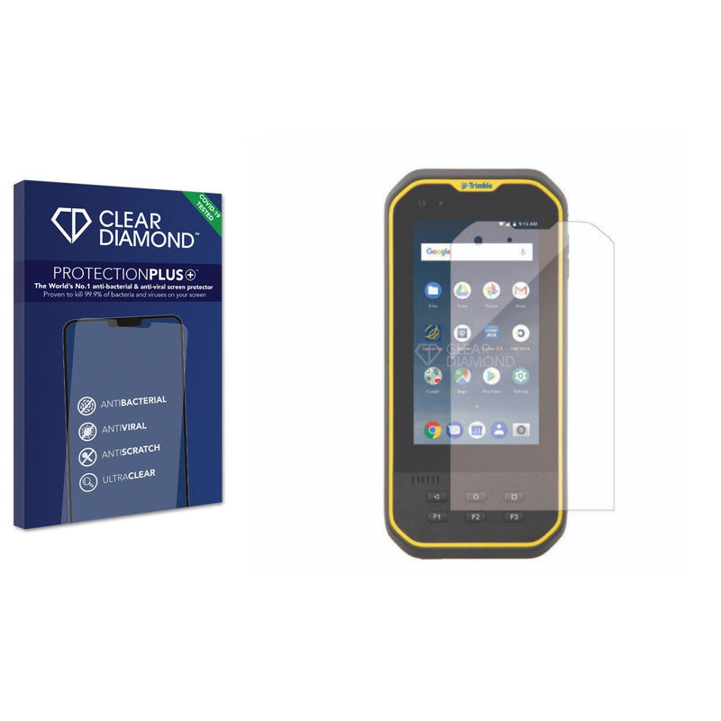 Clear Diamond Anti-viral Screen Protector for Trimble Nomad 5