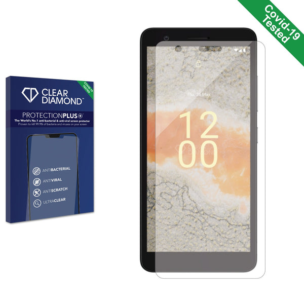 Clear Diamond Anti-viral Screen Protector for Nokia C02