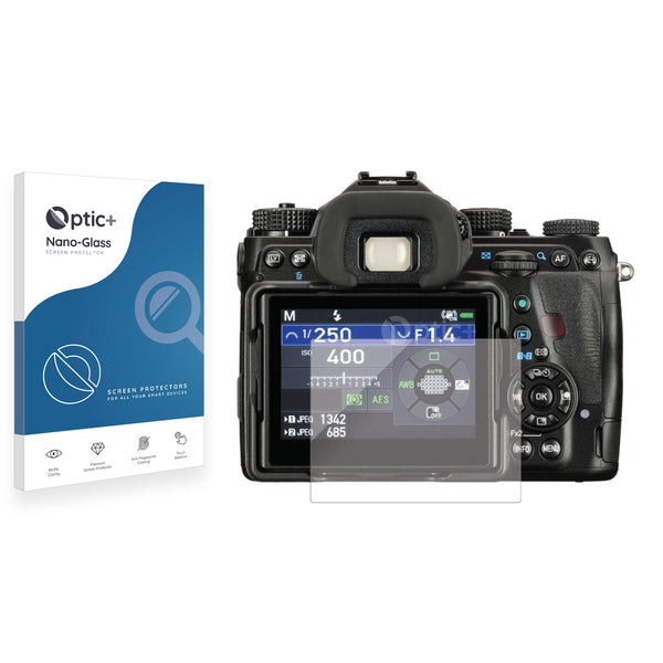 Optic+ Nano Glass Screen Protector for Pentax K-1 Mark II