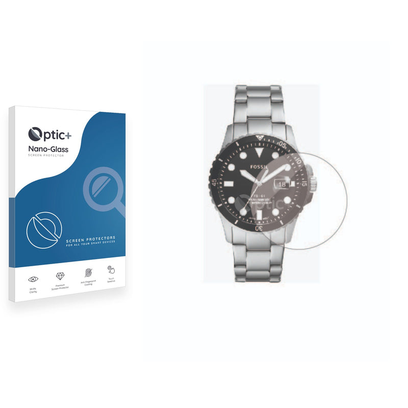 Optic+ Nano Glass Screen Protector for Fossil FB-01