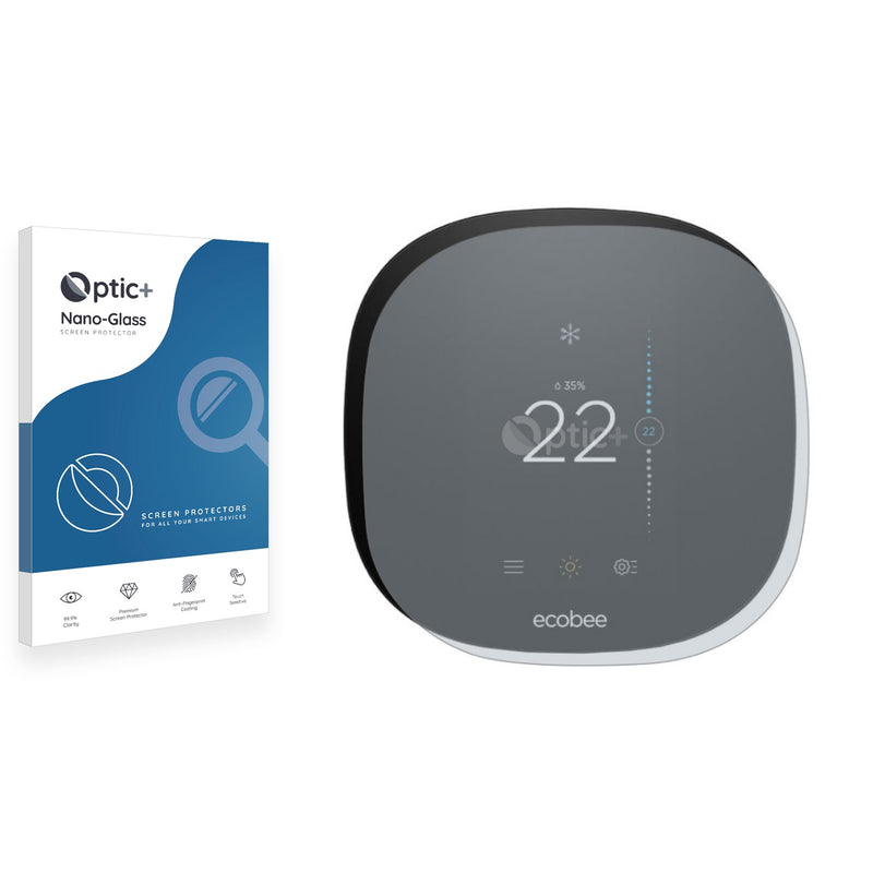 Optic+ Nano Glass Screen Protector for ecobee 3 Lite