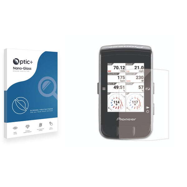 Optic+ Nano Glass Screen Protector for Pionner SGX-CA600