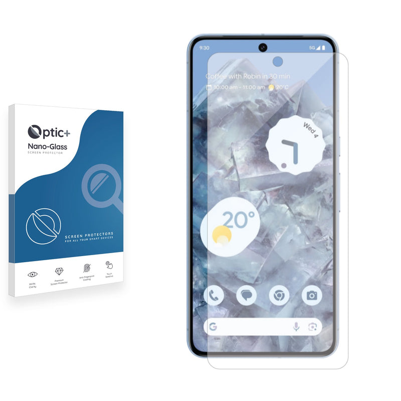 Optic+ Nano Glass Screen Protector for Google Pixel 8 Pro