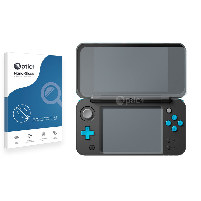 Optic+ Nano Glass Screen Protector for New Nintendo 2DS XL