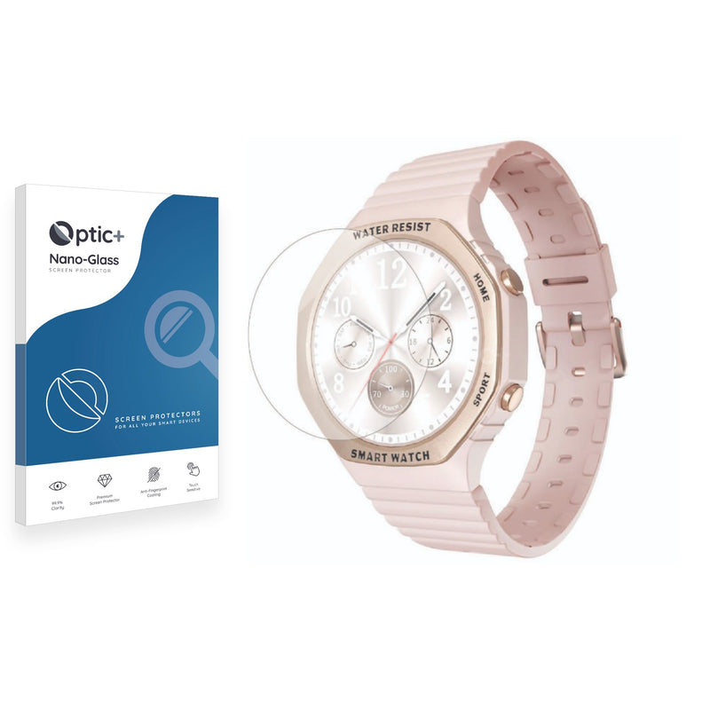 Optic+ Nano Glass Screen Protector for Mutoy Smartwatch 1.32"