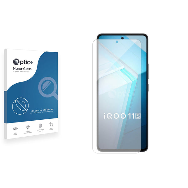 Optic+ Nano Glass Screen Protector for Vivo iQOO 11s