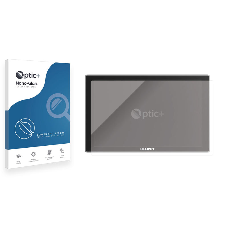 Optic+ Nano Glass Screen Protector for Lilliput 10.1" A11 4K Monitor