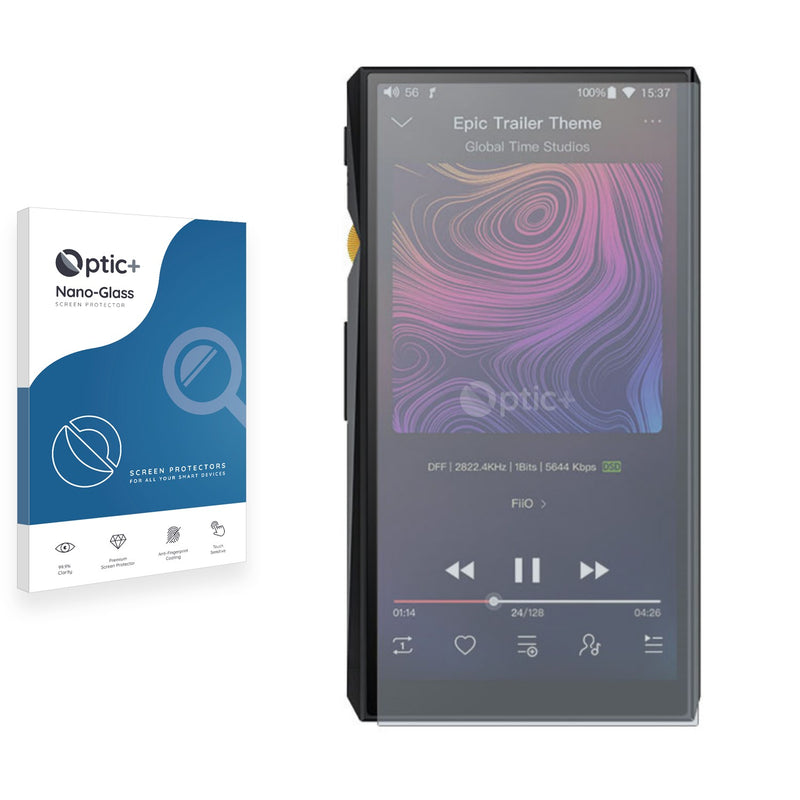 Optic+ Nano Glass Screen Protector for FiiO M11