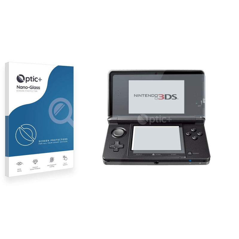 Optic+ Nano Glass Screen Protector for Nintendo 3DS