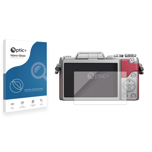 Optic+ Nano Glass Screen Protector for Panasonic Lumix DMC-GF7