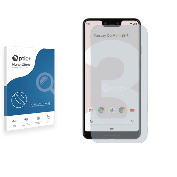 Optic+ Nano Glass Screen Protector for Google Pixel 3 XL