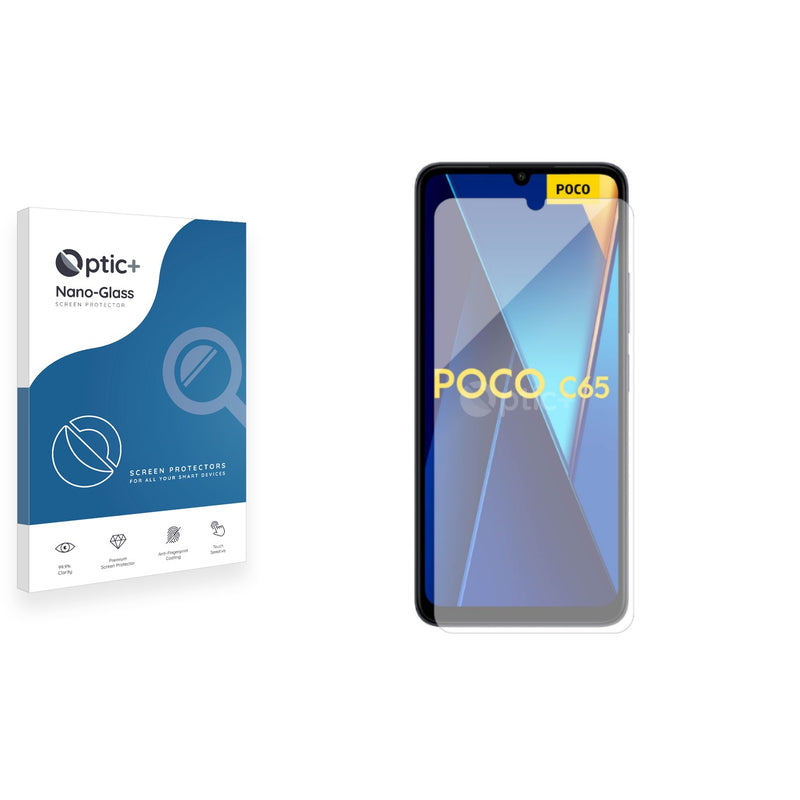 Optic+ Nano Glass Screen Protector for Xiaomi Poco C65