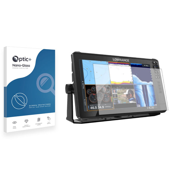 Optic+ Nano Glass Screen Protector for Lowrance HDS Live 16