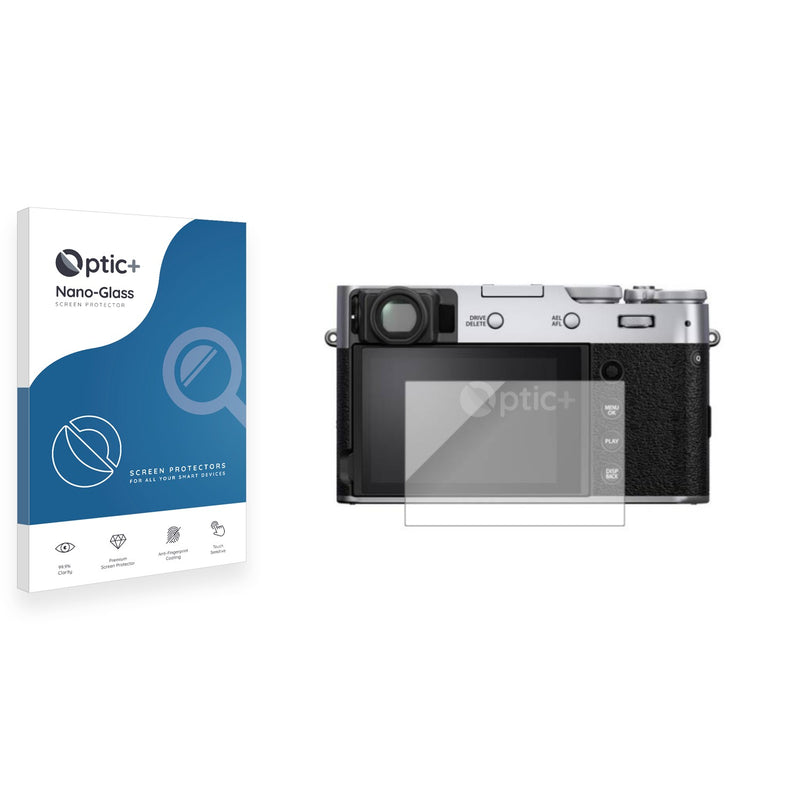 Optic+ Nano Glass Screen Protector for FujiFilm X100V