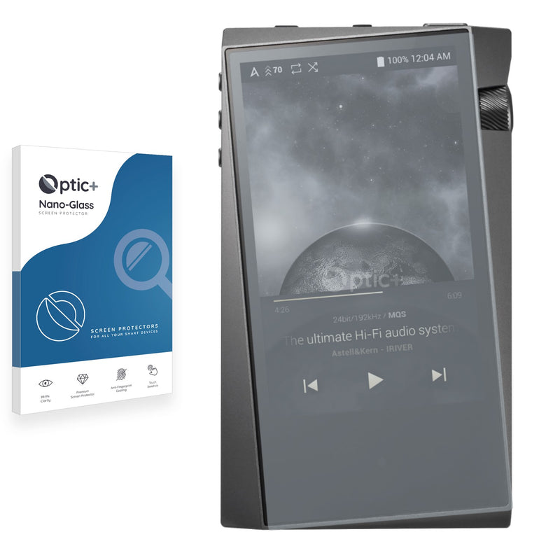 Optic+ Nano Glass Screen Protector for Astell&Kern A&norma SR15