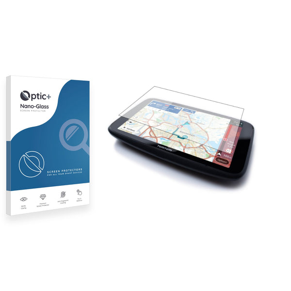 Optic+ Nano Glass Screen Protector for TomTom GO Expert Plus 7