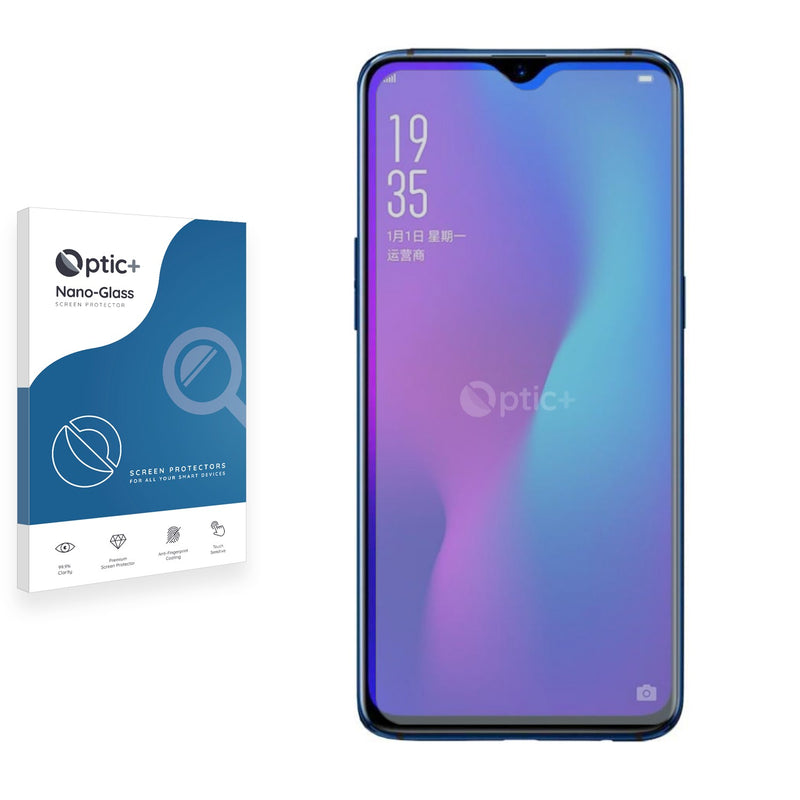 Optic+ Nano Glass Screen Protector for Oppo R17