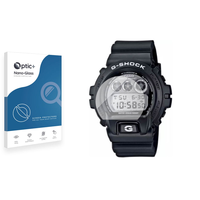 Optic+ Nano Glass Screen Protector for Casio G-Shock DW-6900