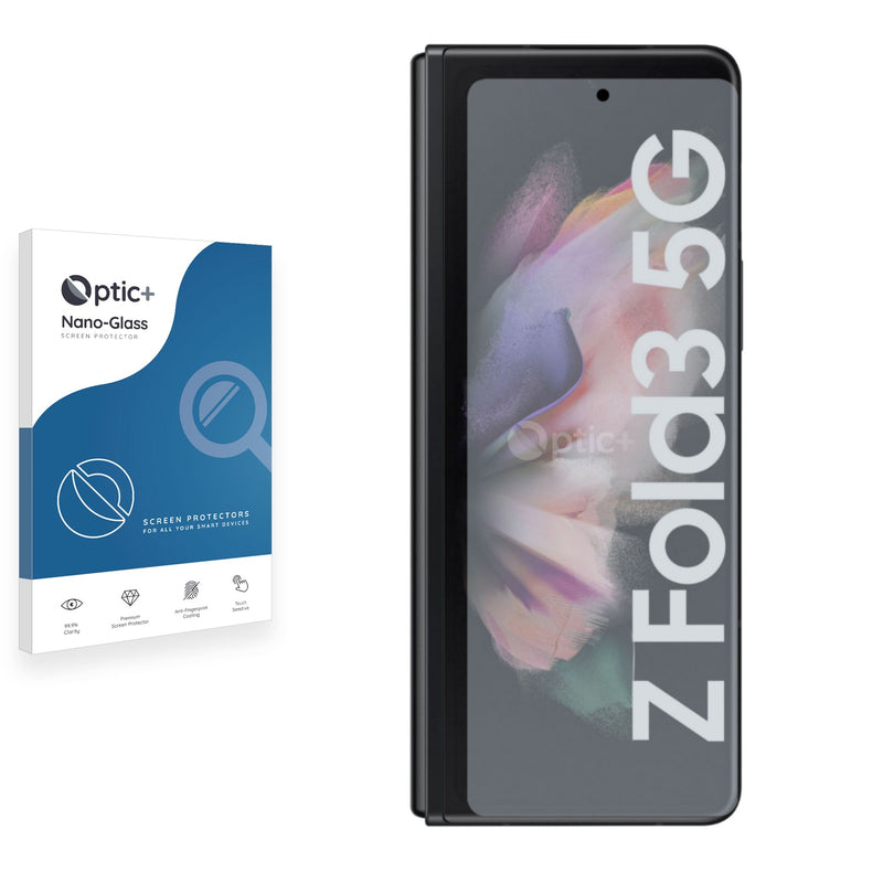 Optic+ Nano Glass Screen Protector for Samsung Galaxy Z Fold 3 5G