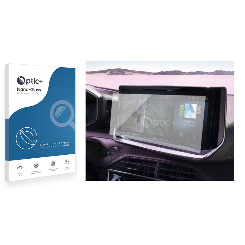 Optic+ Nano Glass Screen Protector for Peugeot 2008 II GT