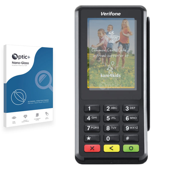 Optic+ Nano Glass Screen Protector for Verifone P400