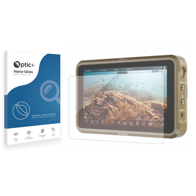 Optic+ Nano Glass Screen Protector for Atomos Ninja 5.2" Monitor