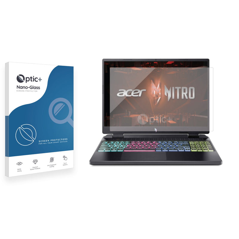 Optic+ Nano Glass Screen Protector for Acer Nitro 16