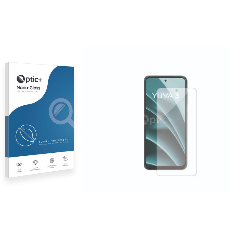 Optic+ Nano Glass Screen Protector for Lava Yuva 3