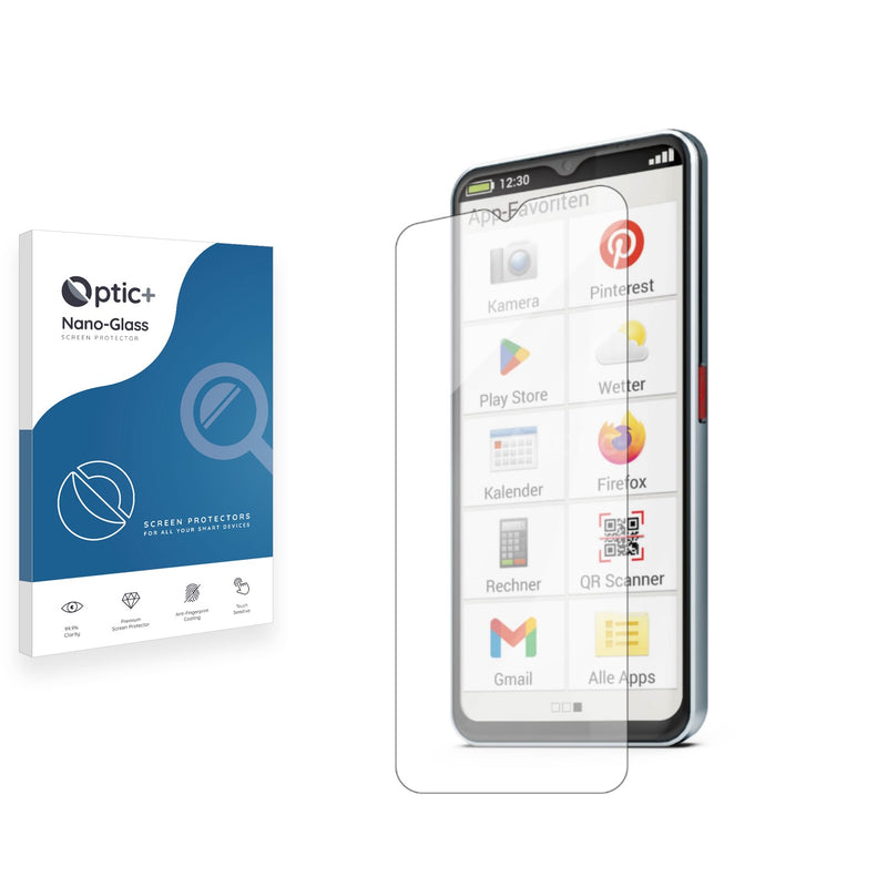 Optic+ Nano Glass Screen Protector for Emporia Smart 6