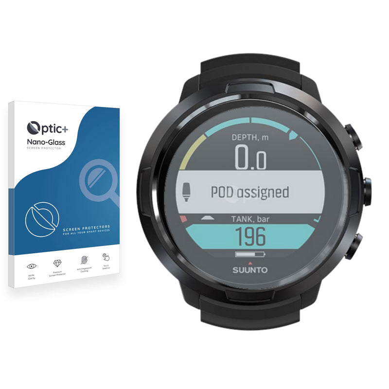 Optic+ Nano Glass Screen Protector for Suunto D5