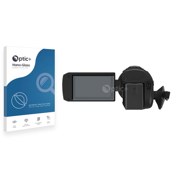 Optic+ Nano Glass Screen Protector for Panasonic HC-VX1