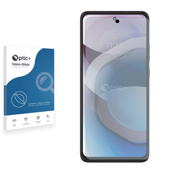 Optic+ Nano Glass Screen Protector for Motorola One 5G UW Ace