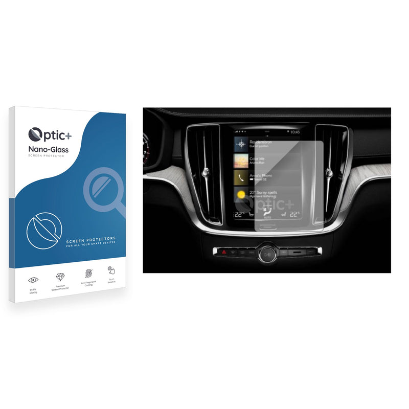 Optic+ Nano Glass Screen Protector for Volvo Sensus Connect V60
