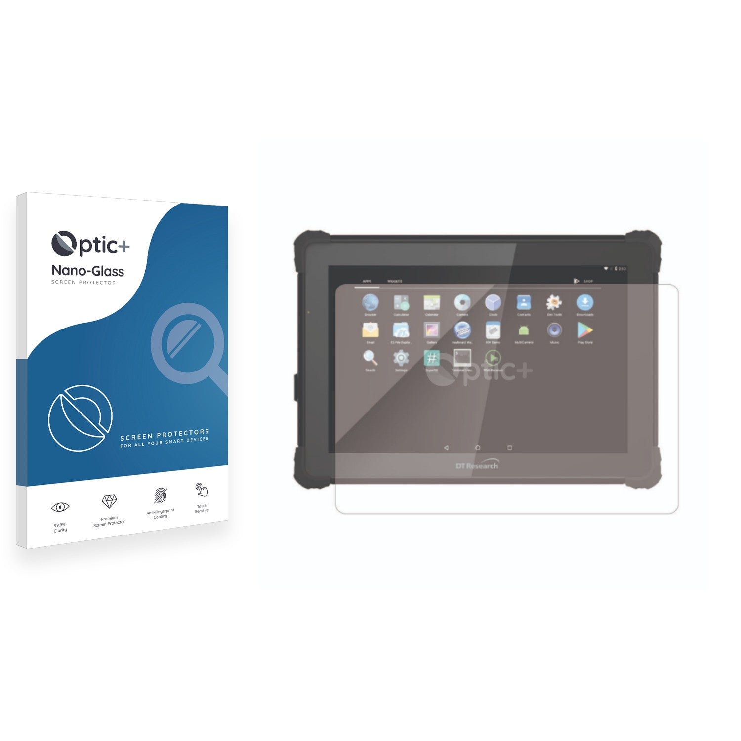 Screen Protectors for DT Research DT380Q - ScreenShield