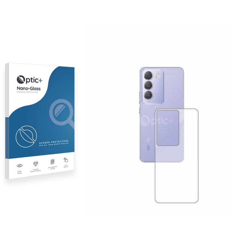 Optic+ Nano Glass Rear Protector for Vivo V40 SE (Back)