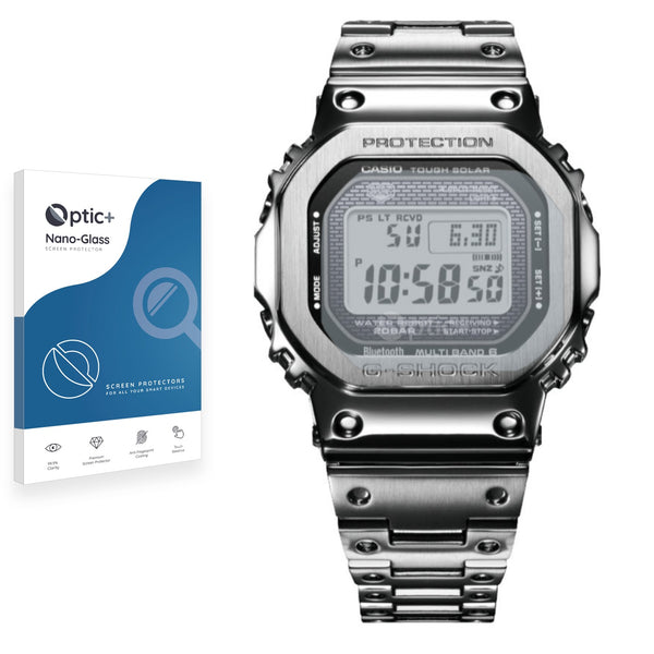 Optic+ Nano Glass Screen Protector for Casio G-Shock GMW-B5000D-1ER