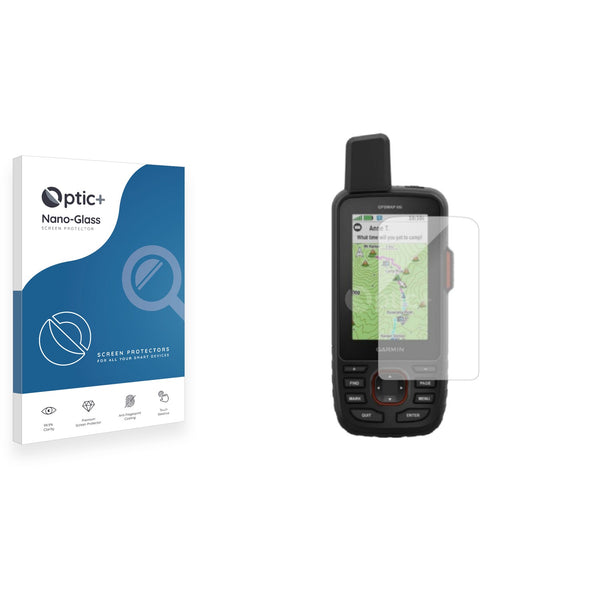 Optic+ Nano Glass Screen Protector for Garmin GPSMAP 66i