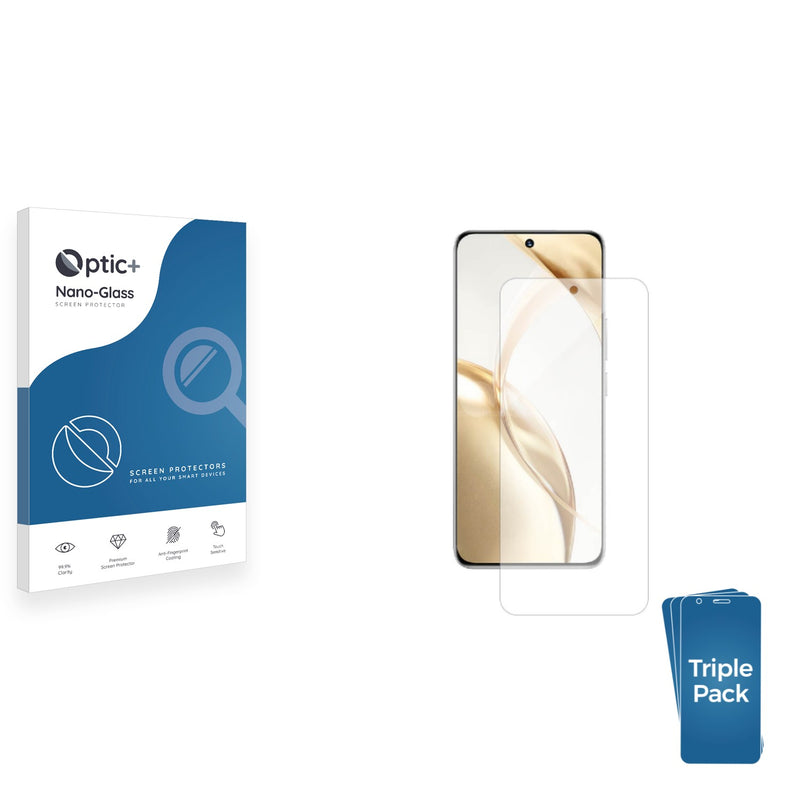 3-pack of Nano Glass screen protectors for Honor 200