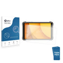 3-pack of Nano Glass screen protectors for Ulefone RugKing Pad Pro
