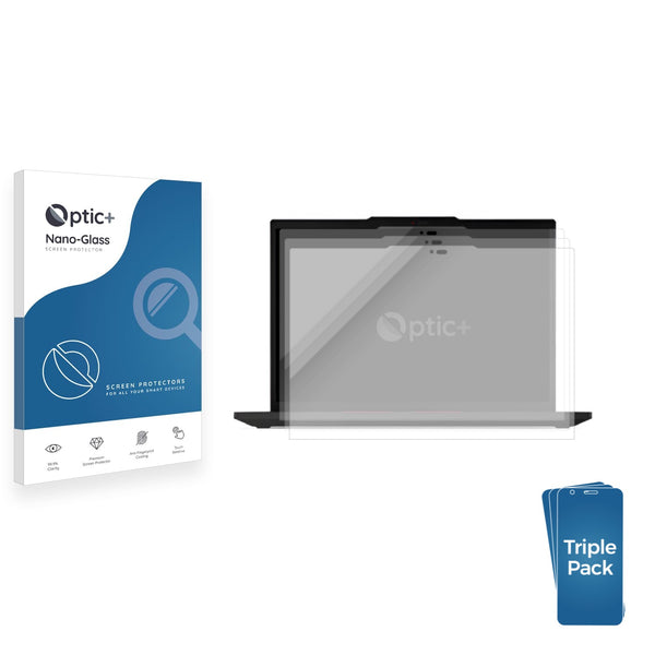 3-pack of Nano Glass screen protectors for Lenovo ThinkPad T14 (Gen 6)