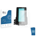 3-pack of Nano Glass screen protectors for Snom D8C Expansion Module