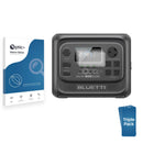 3-pack of Nano Glass screen protectors for Bluetti Elite 300