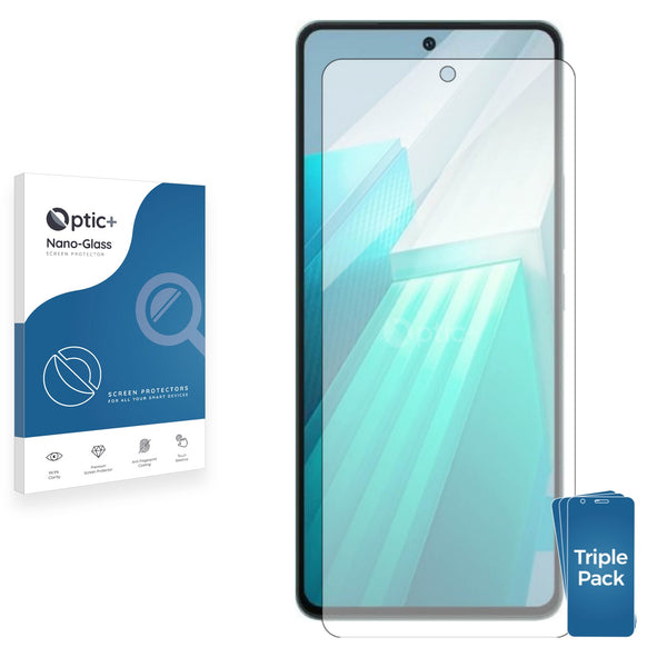 3pk Optic+ Nano Glass Screen Protectors for vivo iQOO Neo 8