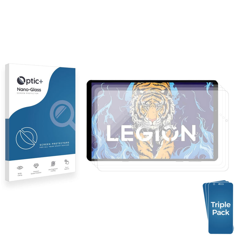 3-pack of Nano Glass screen protectors for Lenovo Legion Y700 2022