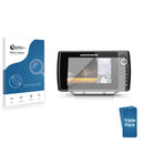 3pk Optic+ Nano Glass Screen Protectors for Humminbird Helix 8